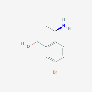 (R)-(2-(1-Aminoethyl)-5-bromophenyl)methanol