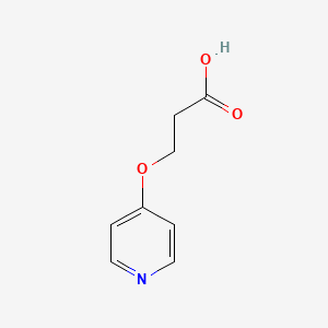 3-(Pyridin-4-yloxy)propanoic acid