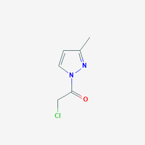 2-Chloro-1-(3-methyl-1H-pyrazol-1-yl)ethanone