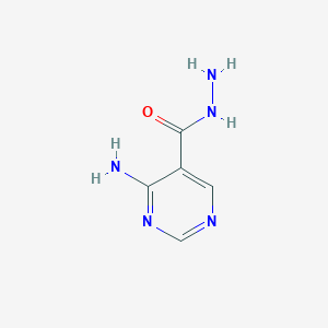 4-Aminopyrimidine-5-carbohydrazide