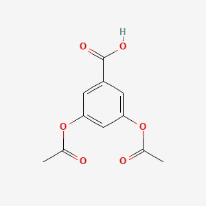 molecular formula C11H10O6 B1296522 3,5-二乙酰氧基苯甲酸 CAS No. 35354-29-1