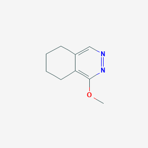 molecular formula C9H12N2O B12965233 1-Methoxy-5,6,7,8-tetrahydrophthalazine 