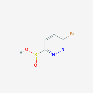 6-Bromopyridazine-3-sulfinic acid