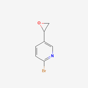 2-Bromo-5-(oxiran-2-yl)pyridine