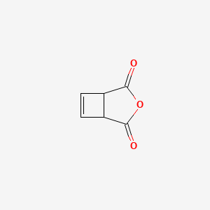 molecular formula C6H4O3 B1296527 3-氧代双环[3.2.0]庚-6-烯-2,4-二酮 CAS No. 10374-07-9