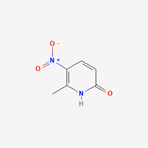 molecular formula C6H6N2O3 B1296529 2-羟基-6-甲基-5-硝基吡啶 CAS No. 28489-45-4