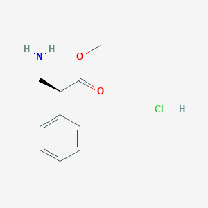 Methyl (S)-3-amino-2-phenylpropanoate hydrochloride