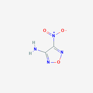 B1296532 4-Nitro-1,2,5-oxadiazol-3-amine CAS No. 66328-69-6