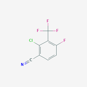 2-Chloro-4-fluoro-3-(trifluoromethyl)benzonitrile