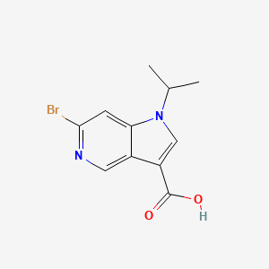 6-Bromo-1-isopropyl-1H-pyrrolo[3,2-c]pyridine-3-carboxylic acid