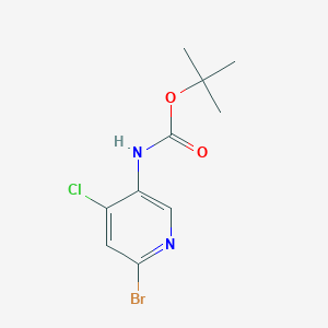 tert-Butyl (6-bromo-4-chloropyridin-3-yl)carbamate