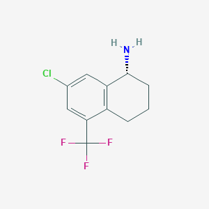 (R)-7-chloro-5-(trifluoromethyl)-1,2,3,4-tetrahydronaphthalen-1-amine hydrochloride