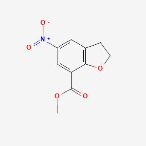 Methyl 5-nitro-2,3-dihydrobenzofuran-7-carboxylate