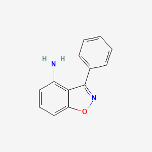 3-Phenyl-1,2-benzisoxazol-4-amine