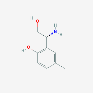 (R)-2-(1-Amino-2-hydroxyethyl)-4-methylphenol