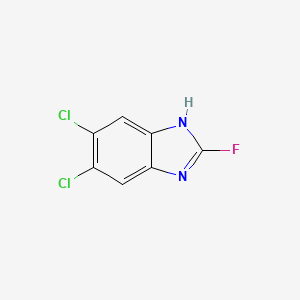 5,6-Dichloro-2-fluoro-1H-benzo[d]imidazole