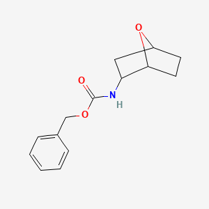 molecular formula C14H17NO3 B12965531 Benzyl (7-oxabicyclo[2.2.1]heptan-2-yl)carbamate 