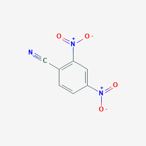 molecular formula C7H3N3O4 B1296554 2,4-二硝基苯甲腈 CAS No. 4110-33-2