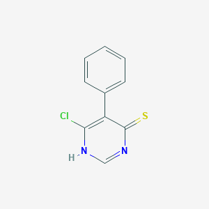 6-Chloro-5-phenylpyrimidine-4(1H)-thione