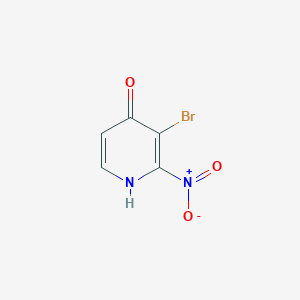 molecular formula C5H3BrN2O3 B12965608 3-Bromo-2-nitropyridin-4-ol 