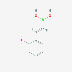 (E)-(2-Fluorostyryl)boronic acid