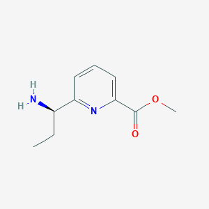 (R)-Methyl 6-(1-aminopropyl)picolinate