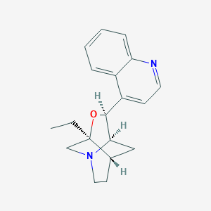 (1S,3S,5S,6R,8S)-3-Ethyl-5-(quinolin-4-yl)-4-oxa-1-azatricyclo[4.4.0.03,8]decane