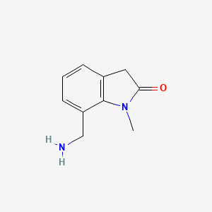 7-(Aminomethyl)-1-methylindolin-2-one