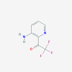 1-(3-Amino-pyridin-2-YL)-2,2,2-trifluoro-ethanone