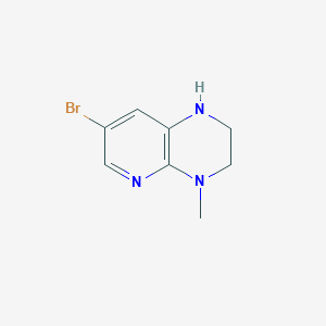 7-Bromo-4-methyl-1,2,3,4-tetrahydropyrido[2,3-b]pyrazine