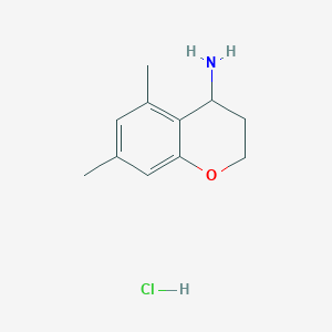 5,7-Dimethylchroman-4-amine hydrochloride