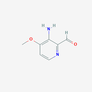 3-Amino-4-methoxypicolinaldehyde