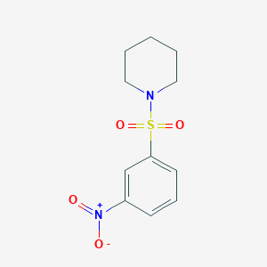 B1296588 1-(3-Nitrophenylsulfonyl)piperidine CAS No. 91619-31-7