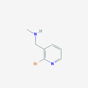 molecular formula C7H9BrN2 B12965911 [(2-Bromopyridin-3-yl)methyl](methyl)amine 