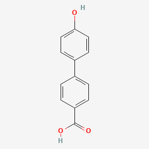 B1296595 4'-Hydroxy-4-biphenylcarboxylic acid CAS No. 58574-03-1