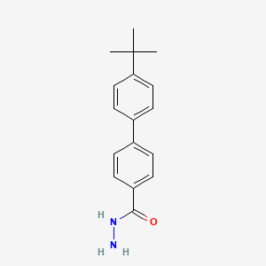 4'-(tert-Butyl)-[1,1'-biphenyl]-4-carbohydrazide