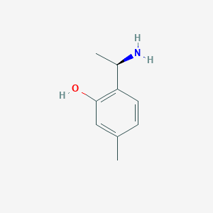 (R)-2-(1-Aminoethyl)-5-methylphenol