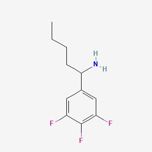 1-(3,4,5-Trifluorophenyl)pentan-1-amine