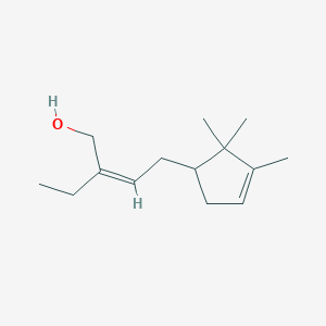 (Z)-2-Ethyl-4-(2,2,3-trimethylcyclopent-3-en-1-yl)but-2-en-1-ol