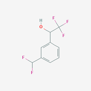 1-(3-(Difluoromethyl)phenyl)-2,2,2-trifluoroethanol