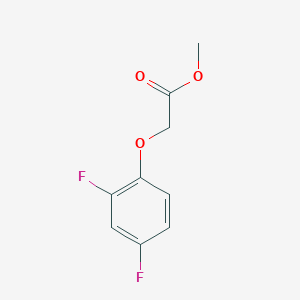 molecular formula C9H8F2O3 B129661 甲基2-(2,4-二氟苯氧基)乙酸酯 CAS No. 449811-63-6