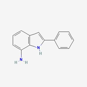 2-phenyl-1H-indol-7-amine