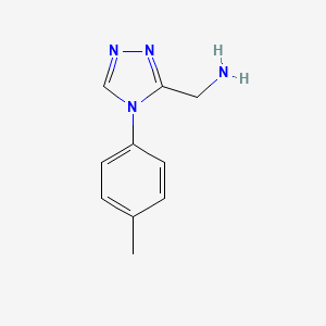 (4-(p-Tolyl)-4H-1,2,4-triazol-3-yl)methanamine