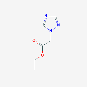 molecular formula C6H9N3O2 B1296624 1H-1,2,4-三唑-1-乙酸乙酯 CAS No. 56563-01-0