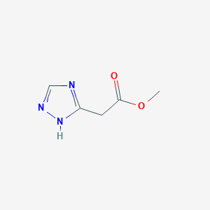 Methyl 2-(1H-1,2,4-triazol-5-yl)acetate