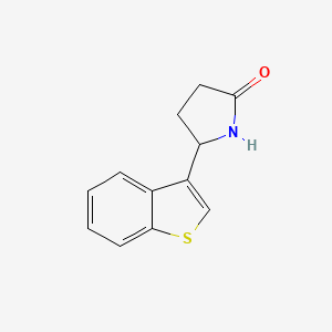 5-(Benzo[b]thiophen-3-yl)pyrrolidin-2-one