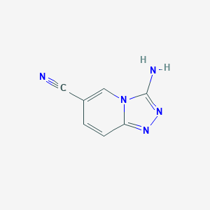 3-Amino-[1,2,4]triazolo[4,3-a]pyridine-6-carbonitrile