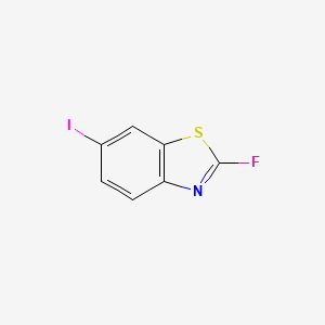 2-Fluoro-6-iodobenzo[d]thiazole