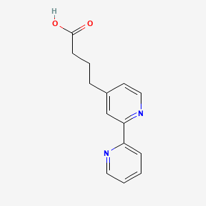 4-([2,2'-Bipyridin]-4-yl)butanoic acid