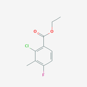 Ethyl 2-chloro-4-fluoro-3-methylbenzoate